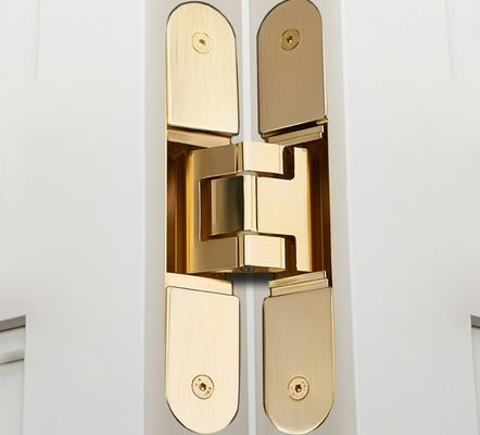 5 मिमी छेद व्यास ड्रिलिंग 180° खोलने 1.2 मिमी एच के आकार छिपा हुआ हिंज